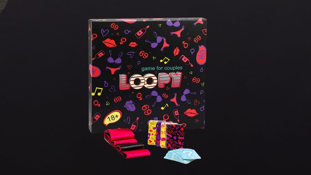 Loopy es un juego de mesa erótico en pareja con tablero físico