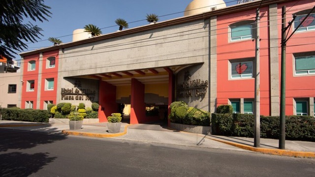 Foto de fachada de motel en CDMX
