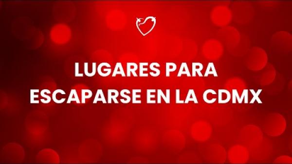 Lugares para relajarse con tu pareja en CDMX ❤️✨